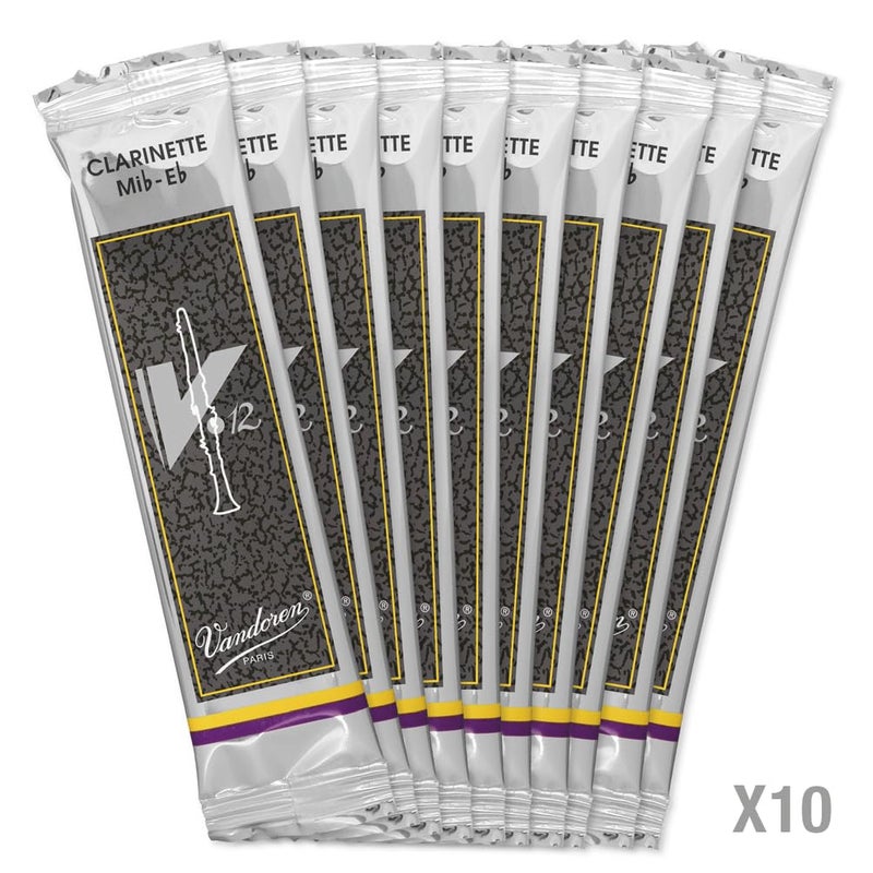 Vandoren قصب كلارينيت فاندورين CR614 Eb V.12 قوة 4؛ علبة من 10 - Image 3
